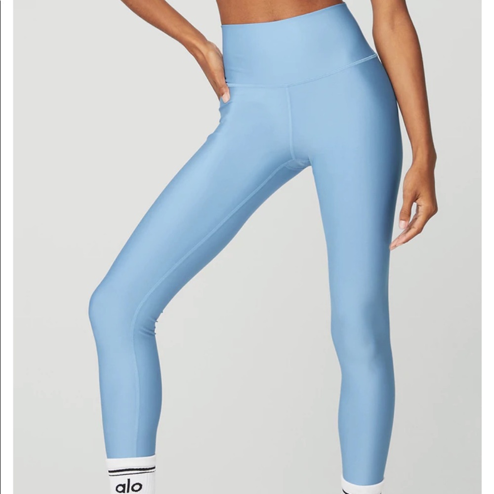Alo light blue airlift leggings